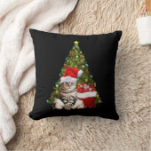 サンタ・キャット クッション (ブランケット)