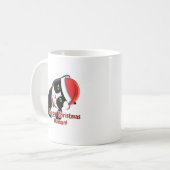 サンタ・キャット コーヒーマグカップ (正面左)