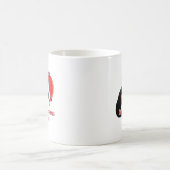 サンタ・キャット コーヒーマグカップ (中央)