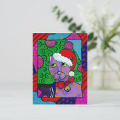 サンタ・キャット シーズンポストカード (スタンド正面)