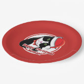 サンタ・キャット ペーパープレート (アングル)