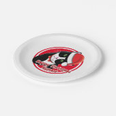 サンタ・キャット ペーパープレート (アングル)