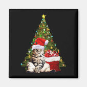 サンタ・キャット マグネット (正面)