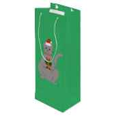 サンタ・キャット ワインギフトバッグ (裏面アングル)