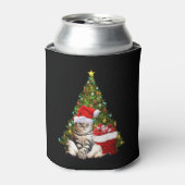 サンタ・キャット 缶クーラー (缶正面)