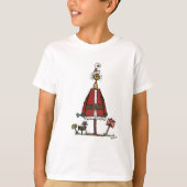 サンタ・キャット Tシャツ (正面)