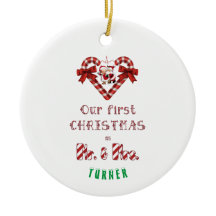 サンタ・キャンディ・ケーン夫妻の第1回のクリスマス