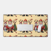 サンタ・ギフト デスクマット (キーボード&マウス)