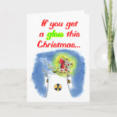 サンタ・クラウスのグリーティングカード シーズンカード (正面)