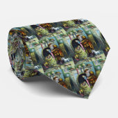 サンタ・クラウスのヴィンテージクリスマスのおもちゃつきストッキング ネクタイ (ロール)