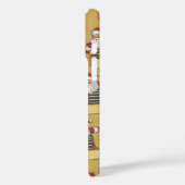 サンタ・クラウスの箱のジャックとしてのヴィンテージクリスマス Case-Mate iPhoneケース (裏面 / 左)