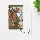 サンタ・クラウス玩具が下駄の靴を履くビンテージクリスマス (デスク)