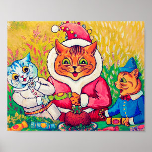 サンタ・クラウス・キャット・ルイワーイン ポスター