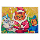 サンタ・クラウス・キャット・ルイワーイン ラージペーパーバッグ (裏面)