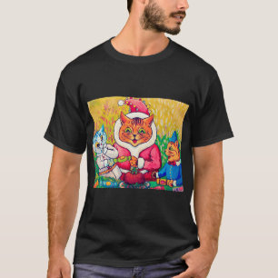 サンタ・クラウス・キャット・ルイワーイン Tシャツ