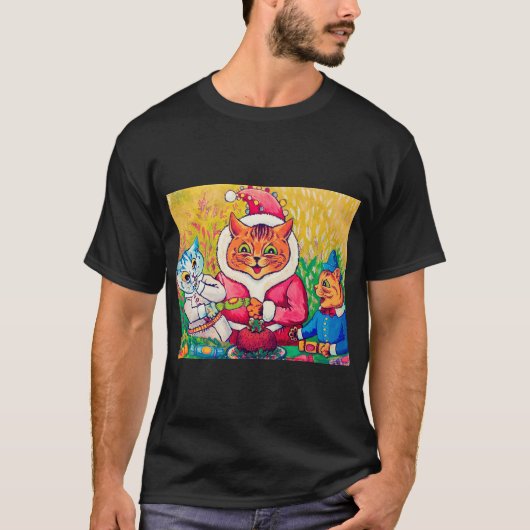 サンタ・クラウス・キャット・ルイワーイン Tシャツ (正面)