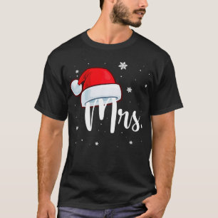 サンタ・クラウス・パジャマ夫妻のカップルCh Tシャツ