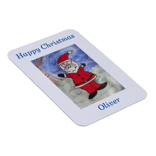 サンタ・クリスマスおめでとう マグネット (右側)