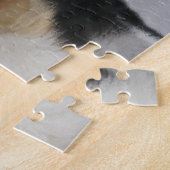 サンタ・クリスマスとトライカラー滑らかなコリー ジグソーパズル (側面)