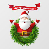 サンタ・クリスマスウィンドウ ウィンドウサイン (シート)