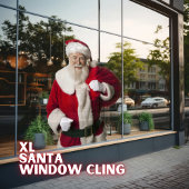 サンタ・クリスマスウィンドウ ウィンドウサイン