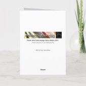 サンタ・クリスマスカードのセット シーズンカード (裏面)