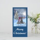 サンタ・クリスマスカードを見る シーズンカード (スタンド正面)