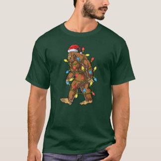 サンタ クリスマスツリー ライト 男子 男の子 女子 女の子 Tシャツ