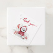 サンタ・クリスマスベビーシャワー フェイバータグ (インサイチュ)