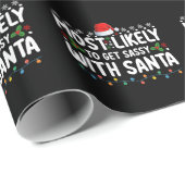 サンタ・クリスマスホリで生意気な生活を送る可能性が高い ラッピングペーパー (ロールコーナー)