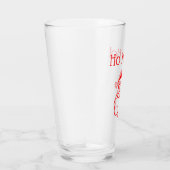 サンタ・クリスマスホーホー！レッド タンブラーグラス (右)