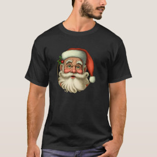 サンタ・クリスマスメンズが来る髭の男が大好き Tシャツ