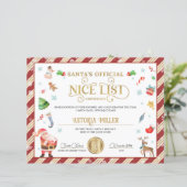 サンタ・クリスマス公式ニスリスト証明書 (スタンド正面)