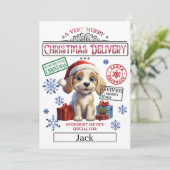 サンタ・クリスマス公式ニスリスト証明書 招待状 (スタンド正面)