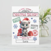 サンタ・クリスマス公式ニスリスト証明書 招待状 (スタンド正面)