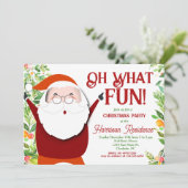 サンタ・クリスマス招待状おおー何おもしろい! 招待状 (スタンド正面)