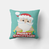 サンタ・クリスマス日光浴 クッション (裏面)