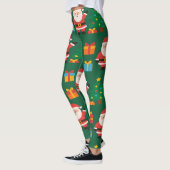 サンタ クリスマス おもしろい  レギンス (左)