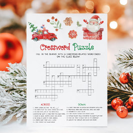 サンタ クリスマス クロスワードパズル ゲーム