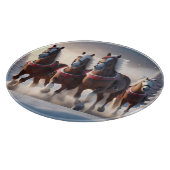 サンタ・クリスマス・スノーウマ カッティングボード (角)