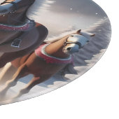 サンタ・クリスマス・スノーウマ カッティングボード (角)