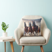 サンタ・クリスマス・スノーウマ クッション (椅子)