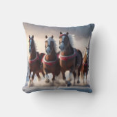 サンタ・クリスマス・スノーウマ クッション (正面)