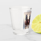 サンタ・クリスマス・スノーウマ ショットグラス (左)