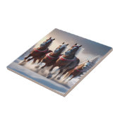 サンタ・クリスマス・スノーウマ タイル (側面)