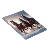 サンタ・クリスマス・スノーウマ ノートブック (右側)