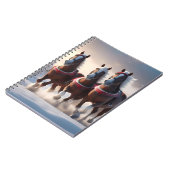 サンタ・クリスマス・スノーウマ ノートブック (左側)