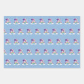 サンタ・クリスマス・ユニコーン ラッピングペーパーシート (正面)