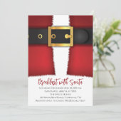 サンタ・クリスマス・招待状付き朝食 招待状 (スタンド正面)