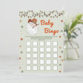 サンタ クリスマス 誕生日 パーティー ビンゴ ゲーム カード (スタンド正面)